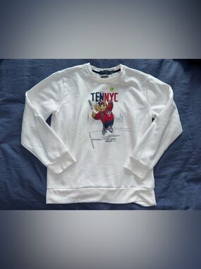 EUC AUTHENTIC KIDS POLO RALPH LAUREN US OPEN SWEATSHIRT SIZE LARGE (14-16)